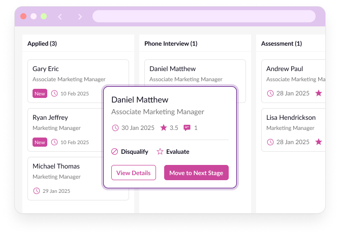 Seamless Candidate Management